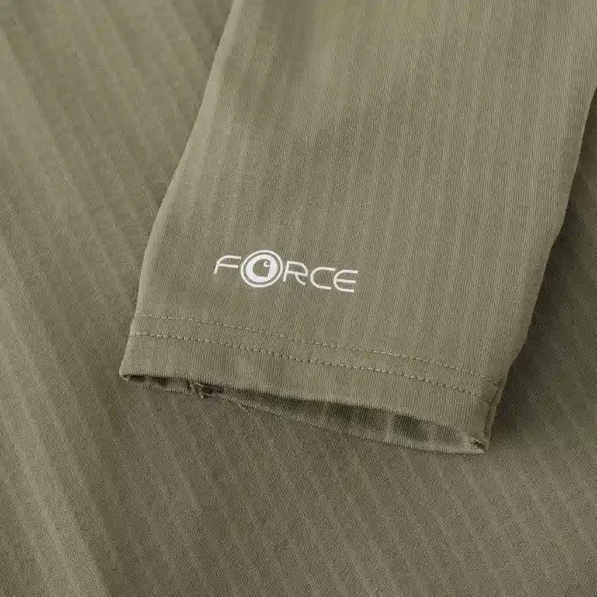 Męska bluza Force z półzamkiem, podszewką z polaru i właściwościami odprowadzania wilgoci