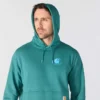Męska bluza z kapturem Force z logo, odprowadzająca wilgoć