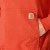 Męska bluza z kapturem Force z logo, odprowadzająca wilgoć