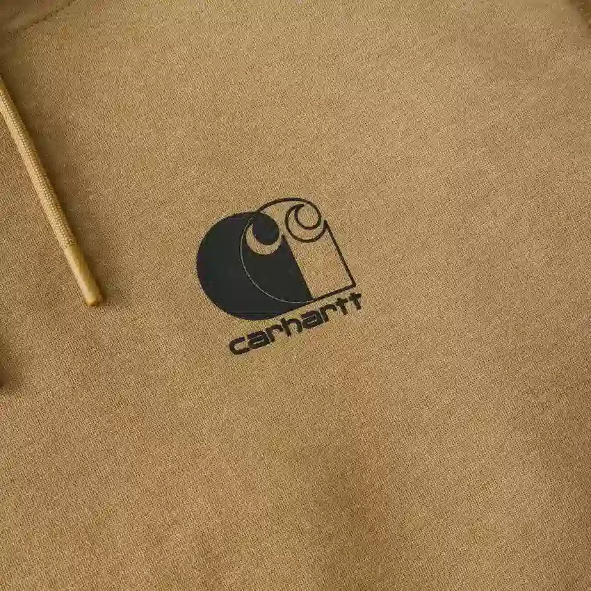 Męska bluza z kapturem Force z logo, odprowadzająca wilgoć