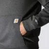 Męska bluza z kapturem Force z logo, odprowadzająca wilgoć