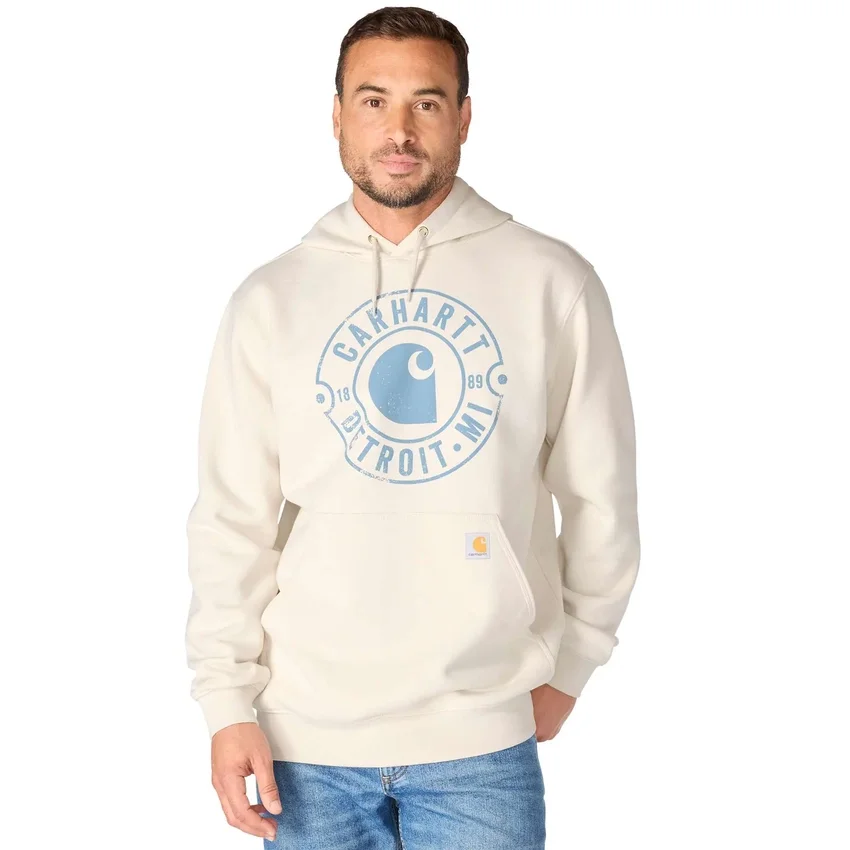 Męska bluza z kapturem Marquette Detroit z nadrukiem