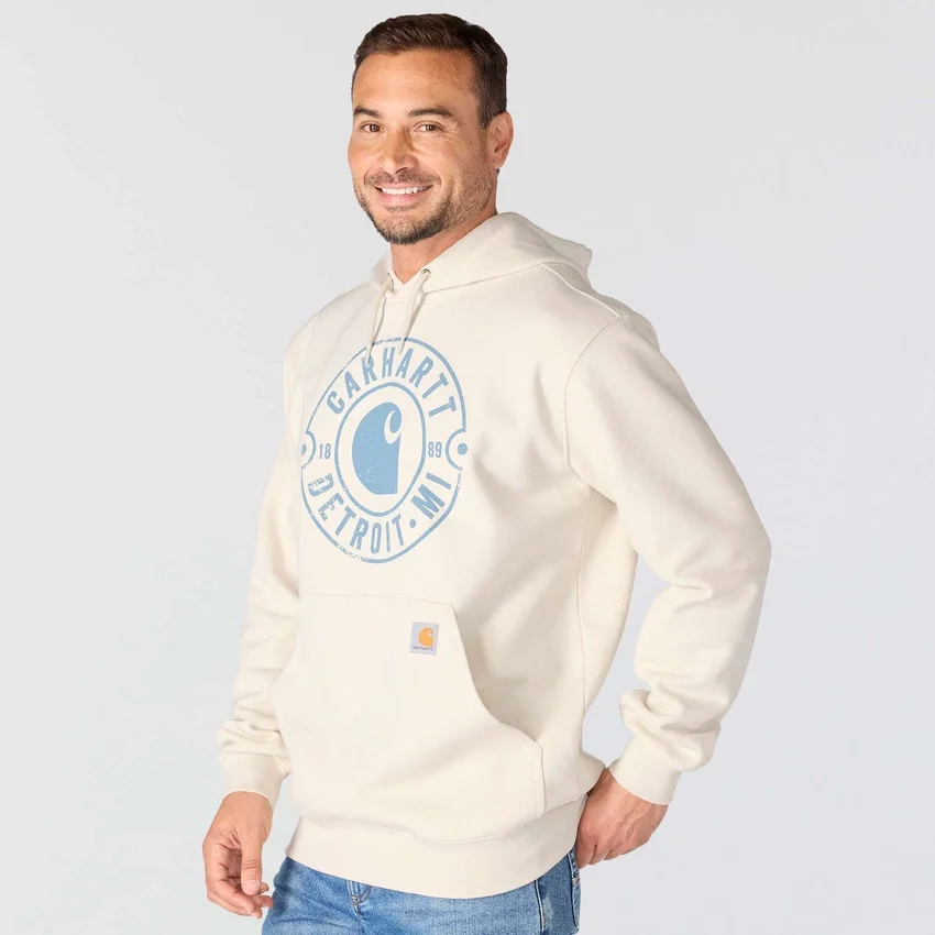 Męska bluza z kapturem Marquette Detroit z nadrukiem