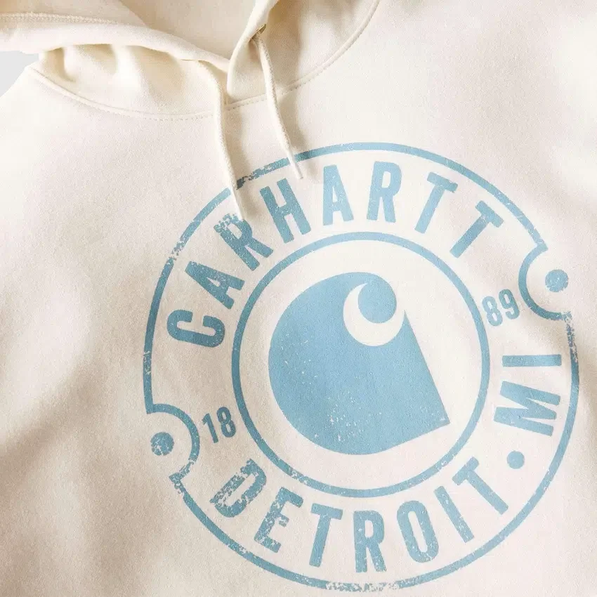Męska bluza z kapturem Marquette Detroit z nadrukiem