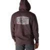 Męska bluza z kapturem o luźnym kroju i średniej gramaturze z nadrukiem logo – Bluzy z kapturem Rain Defender