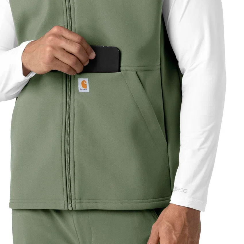 Męska kamizelka medyczna z laminowanego polaru Rugged Flex®