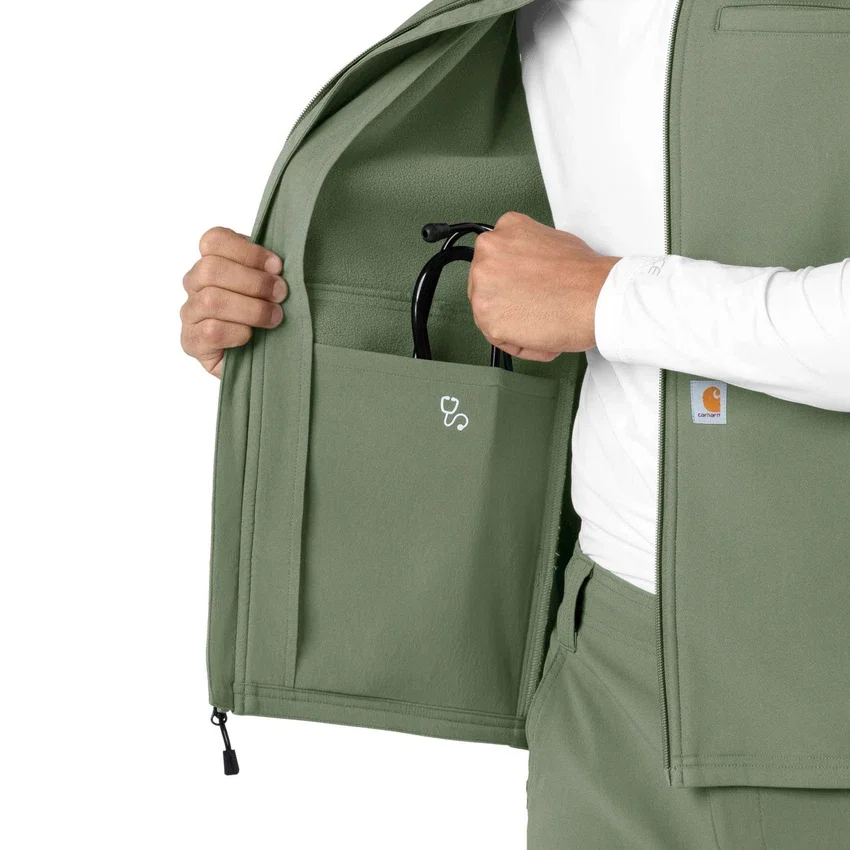 Męska kamizelka medyczna z laminowanego polaru Rugged Flex®