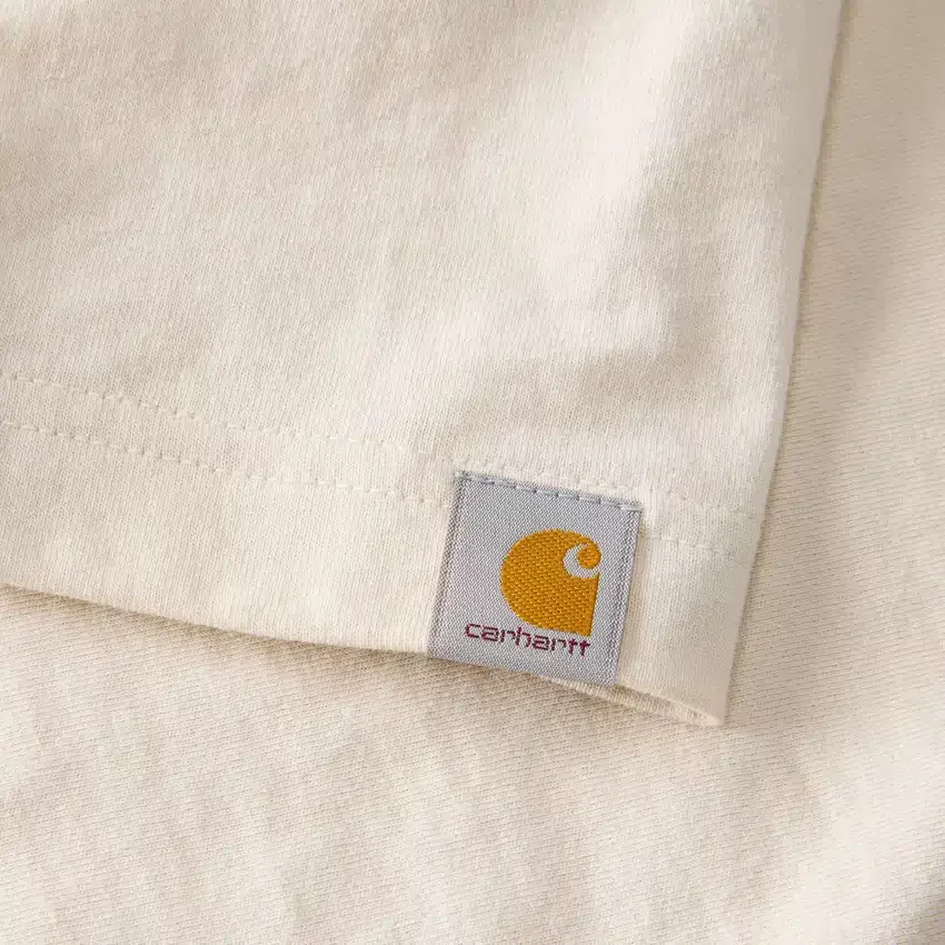 Męska koszulka Irvine o luźnym kroju z warstwowym logo