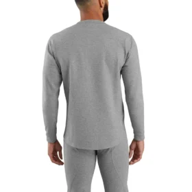 Męska koszulka termiczna – carhartt Force® – gruba – dzianina melanżowa