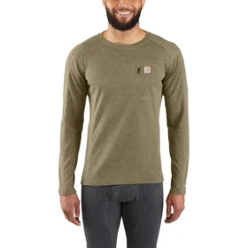 Męska koszulka termiczna – carhartt Force® – gruba – mieszanka włókien syntetycznych i wełny