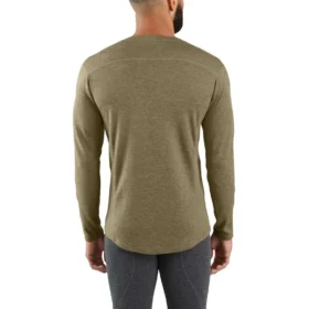Męska koszulka termiczna – carhartt Force® – gruba – mieszanka włókien syntetycznych i wełny