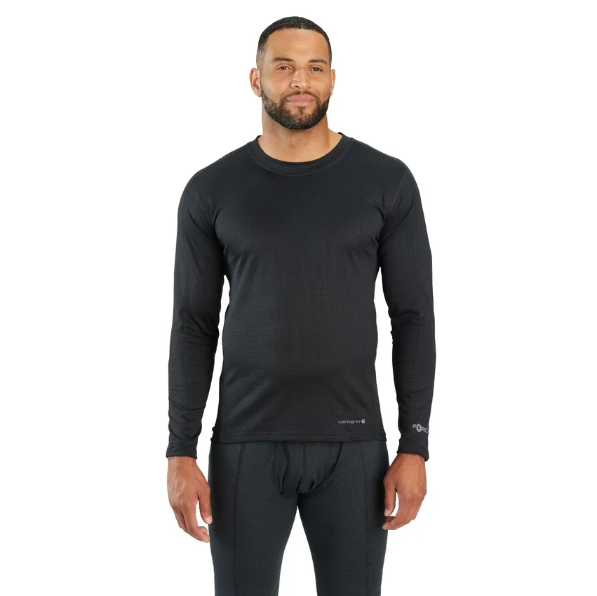 Męska koszulka termiczna – carhartt Force® – lekka – siateczkowa