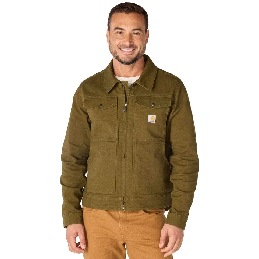 Męska kurtka Berwick z płótna typu „Duck Canvas” o luźnym kroju Rugged Flex