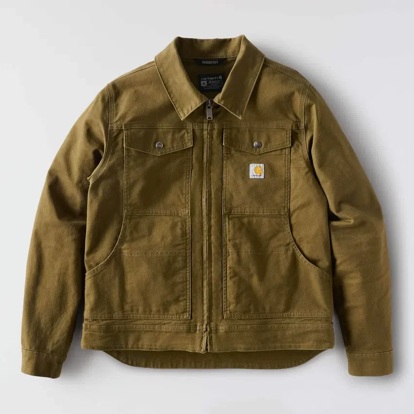 Męska kurtka Berwick z płótna typu „Duck Canvas” o luźnym kroju Rugged Flex