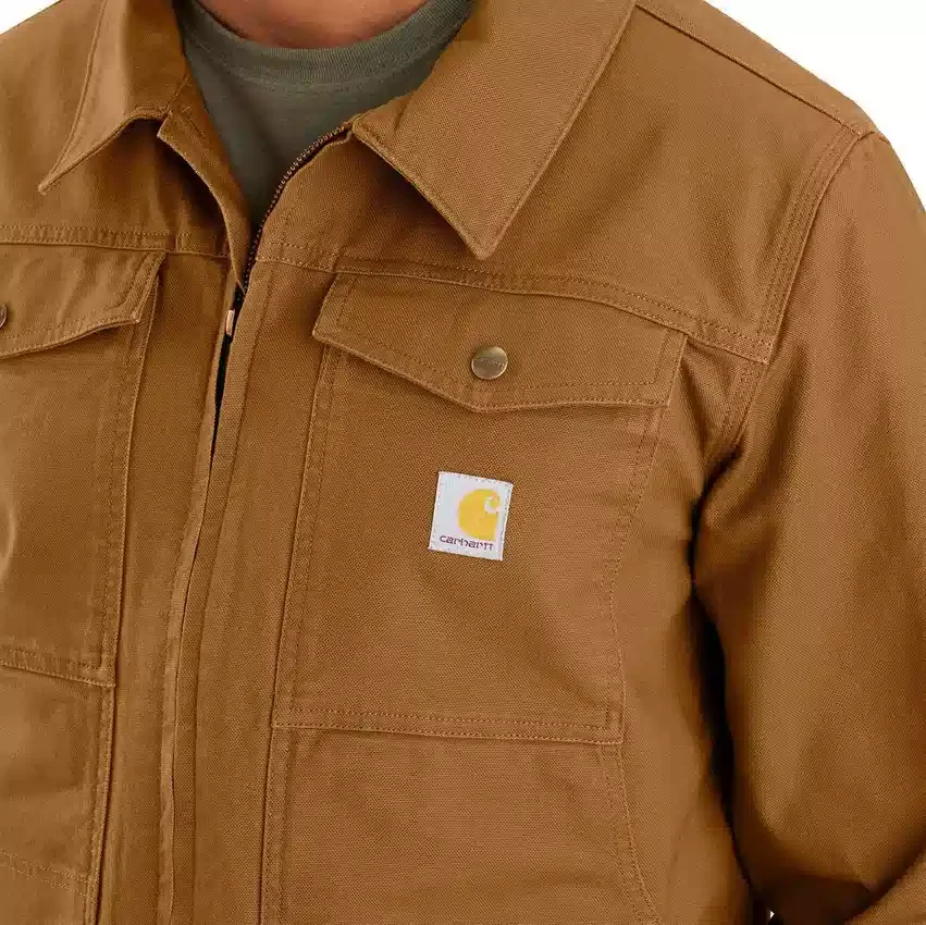 Męska kurtka Berwick z płótna typu „Duck Canvas” o luźnym kroju Rugged Flex