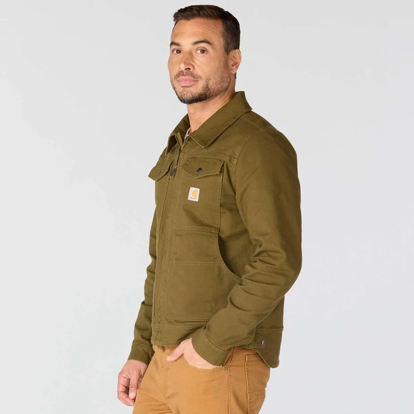 Męska kurtka Berwick z płótna typu „Duck Canvas” o luźnym kroju Rugged Flex