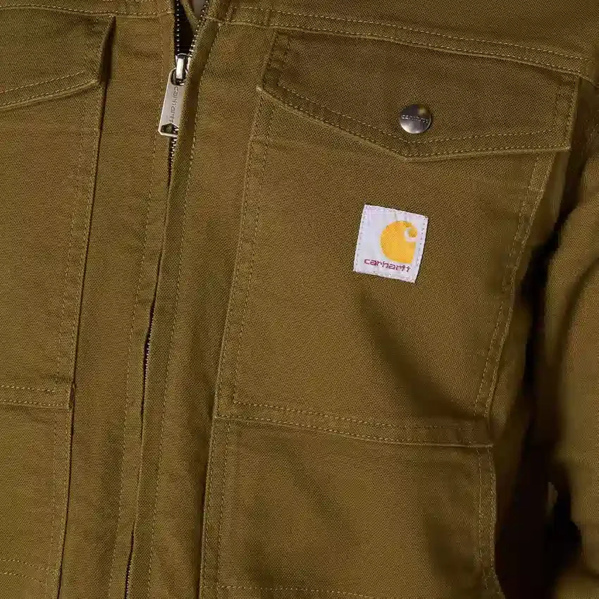 Męska kurtka Berwick z płótna typu „Duck Canvas” o luźnym kroju Rugged Flex