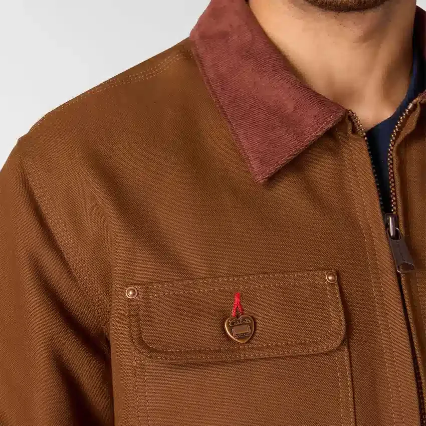 Męski Chore Coat z serii Crafted z podszewką z polaru Sherpa