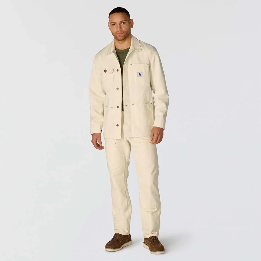 Męski płaszcz roboczy z serii Crafted – Drill Painter Chore Coat