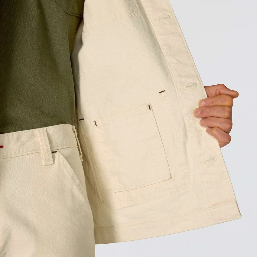 Męski płaszcz roboczy z serii Crafted – Drill Painter Chore Coat