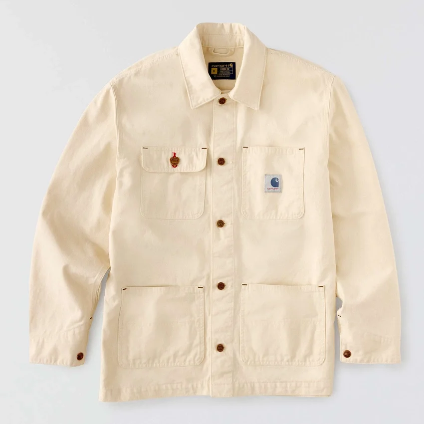 Męski płaszcz roboczy z serii Crafted – Drill Painter Chore Coat