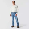 Męskie dżinsy robocze Fr o luźnym kroju typu bootcut z materiału Rugged Flex, ognioodporne
