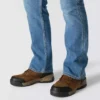 Męskie dżinsy robocze Fr o luźnym kroju typu bootcut z materiału Rugged Flex, ognioodporne