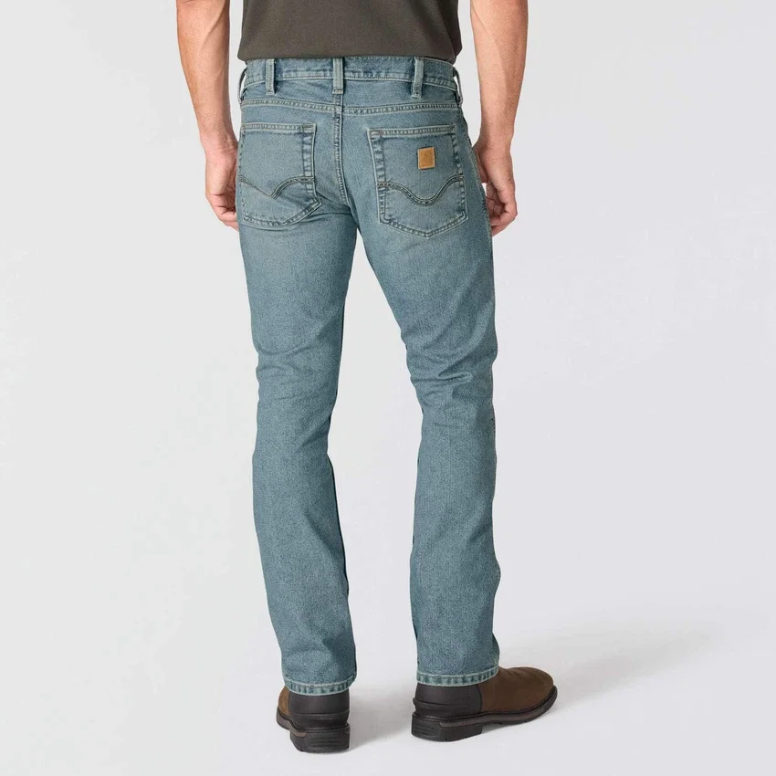 Męskie dżinsy robocze o luźnym kroju typu bootcut z technologią Rugged Flex