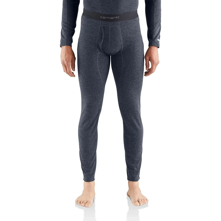 Męskie spodnie termiczne – carhartt Force® – średniej grubości – poliester i wełna