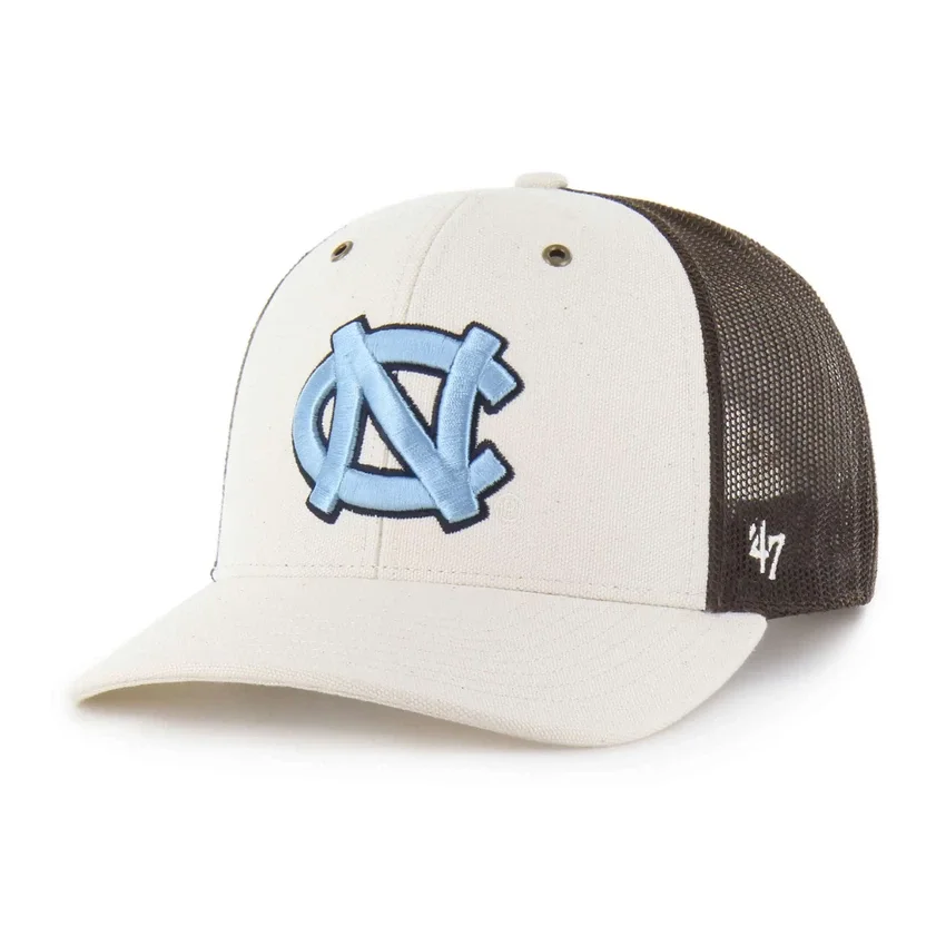 North Carolina Tar Heels '47 – czapka typu trucker, niebarwiona