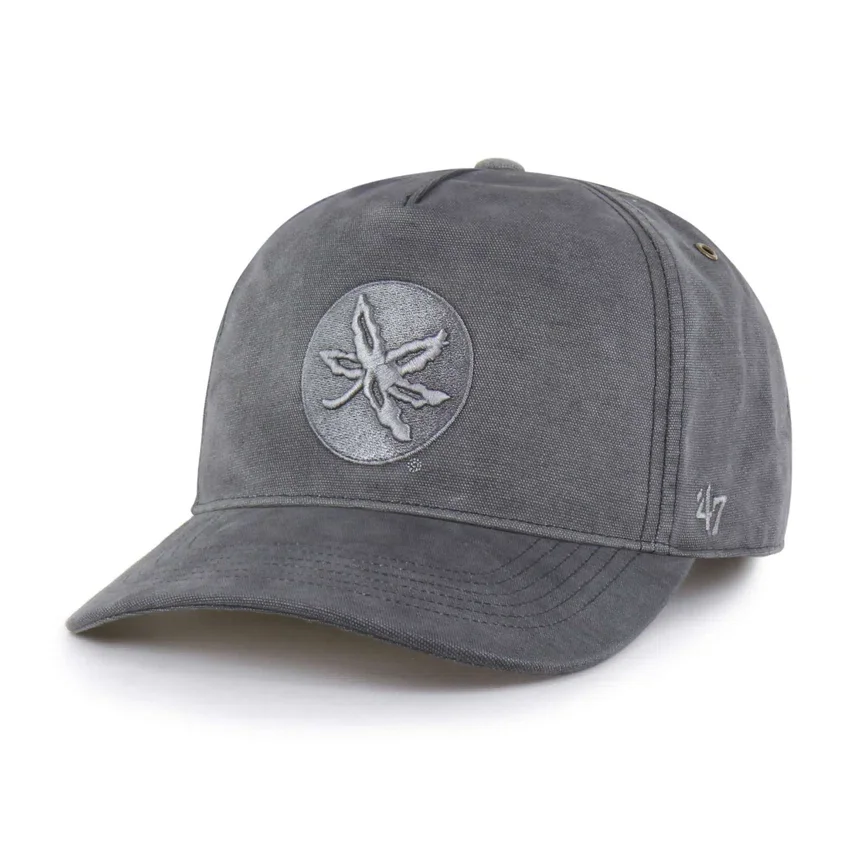 Ohio State Buckeyes '47 Barwiona czapka typu Hitch o luźnym kroju