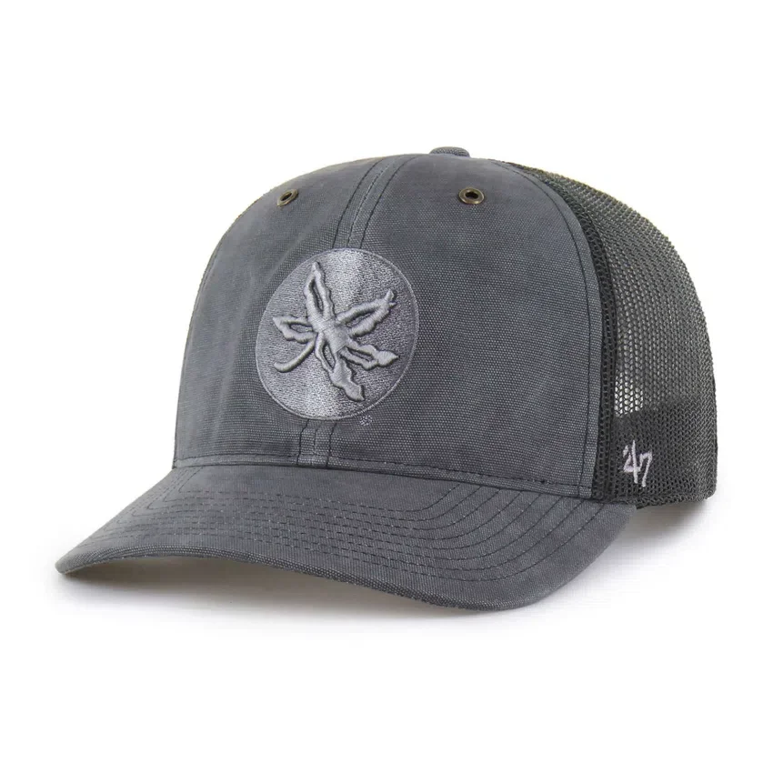 Ohio State Buckeyes '47 Barwiona czapka typu trucker o luźnym kroju