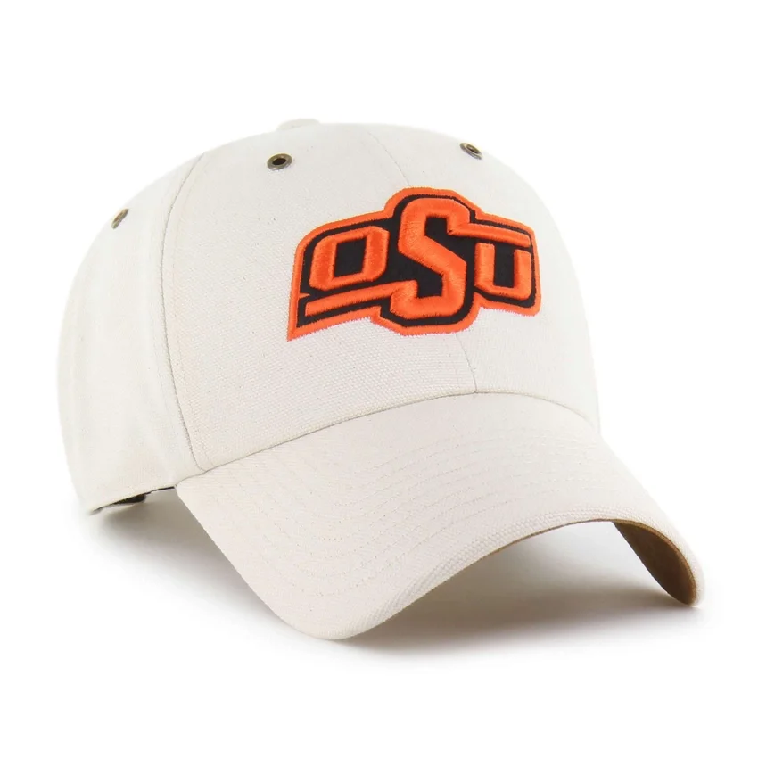 Oklahoma State Cowboys '47 – czysta czapka typu „clean up”, niebarwiona