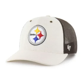Pittsburgh Steelers '47 Niefarbowana czapka typu trucker o luźnym kroju