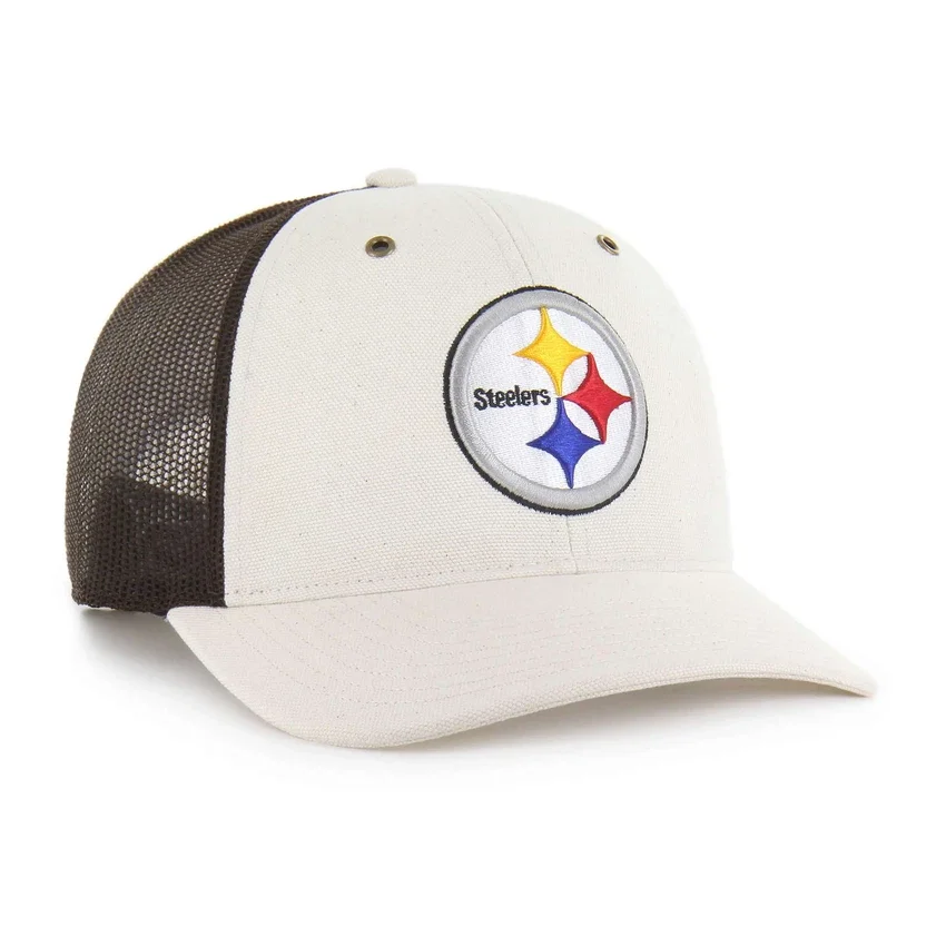 Pittsburgh Steelers '47 Niefarbowana czapka typu trucker o luźnym kroju