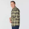 Rugged Flex™ – koszula flanelowa w kratę z długimi rękawkami, o luźnym kroju i średniej gramaturze