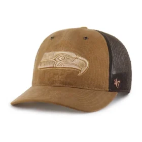 Seattle Seahawks '47 – barwiona czapka typu trucker o luźnym kroju