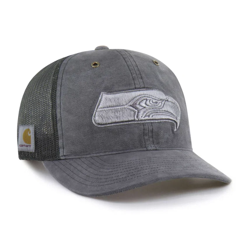 Seattle Seahawks '47 – barwiona czapka typu trucker o luźnym kroju