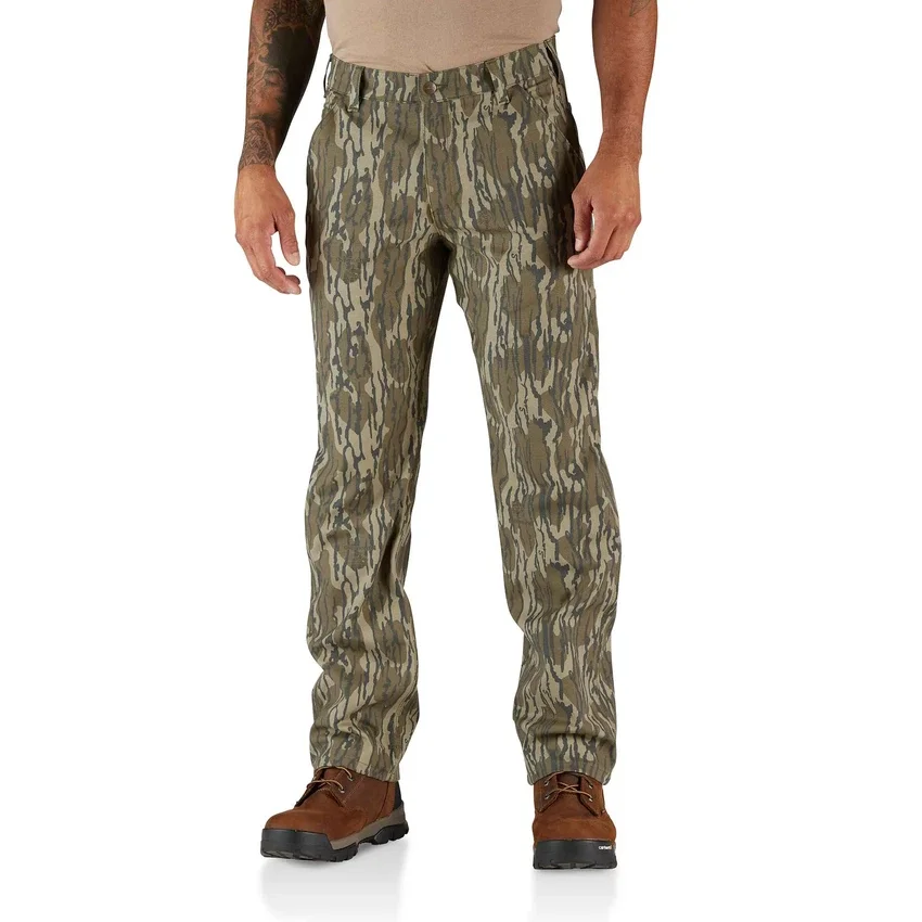 Spodnie męskie Relaxed Straight Rugged Flex® w kamuflażu Duck