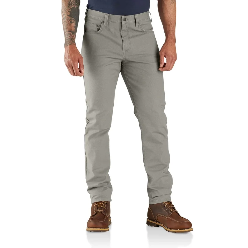 Spodnie robocze Slim Tapered Rugged Flex® z tkaniny typu duck