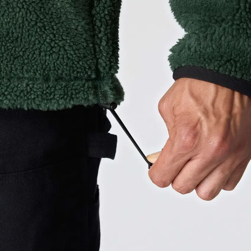 Sweter polarowy o luźnym kroju – klasa ciepła 2