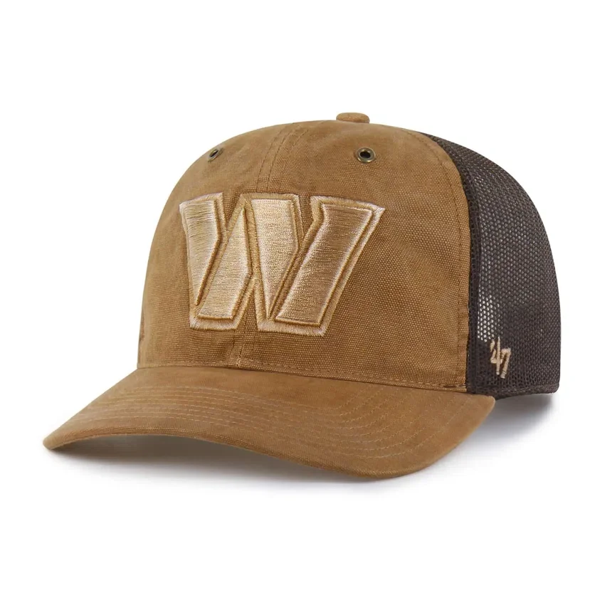 Washington Commanders '47 – czapka typu trucker w luźnym kroju, barwiona