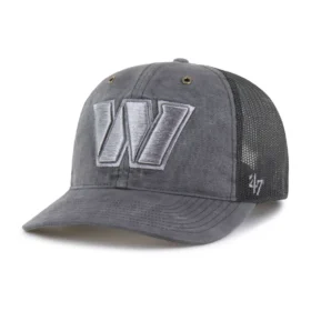 Washington Commanders '47 – czapka typu trucker w luźnym kroju, barwiona